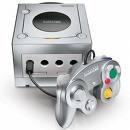 Nintendo Gamecube Console Platinum Model DOL-101 w/251 Block Mem Card [In Box/Case Complete]